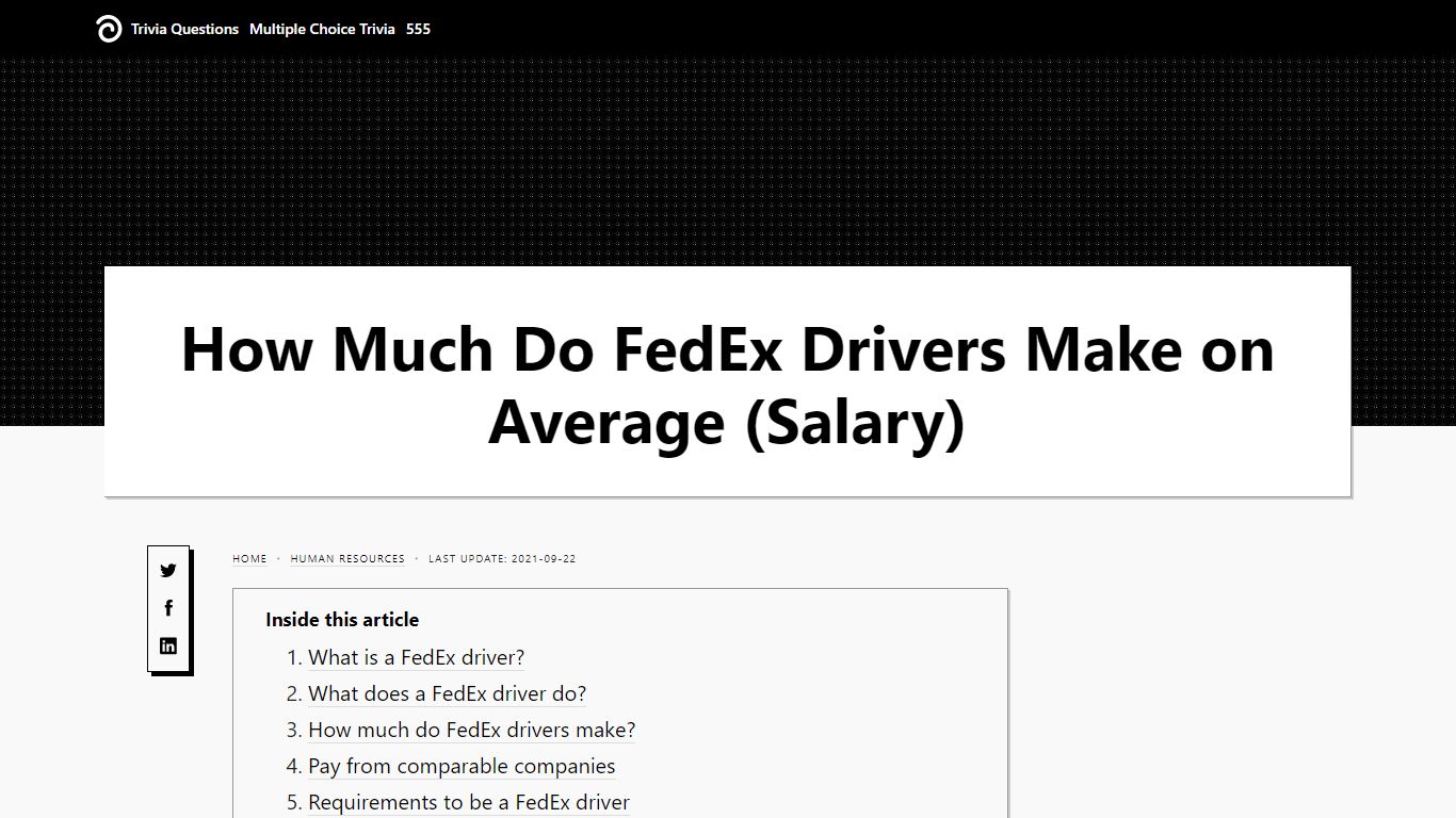 How Much Do FedEx Drivers Make on Average (Salary) - Algrim